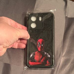 Marvel Deadpool Red and Black Phone Case